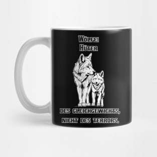 Wächter des Gleichgewichts: Das Wolfspärchen Mug